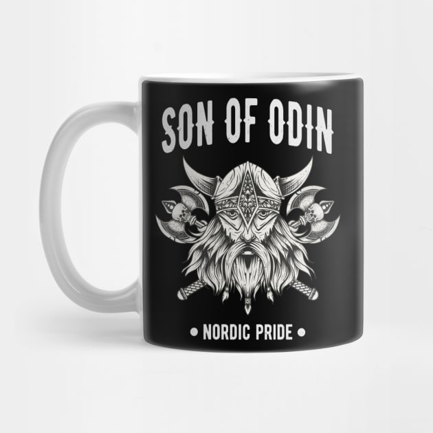 Viking Warrior Son Of Odin Norse Mythology Asatru by Foxxy Merch